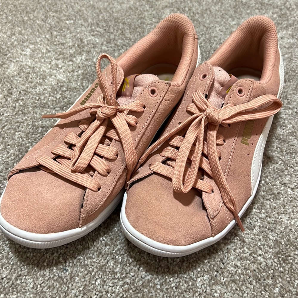 puma womens Vikky suede softfoam